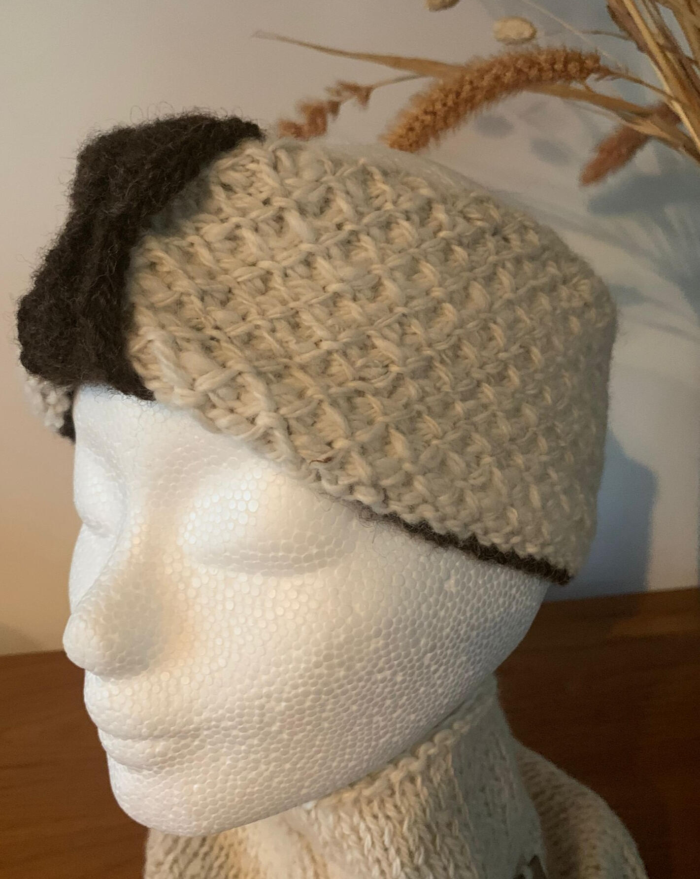 Wit (65 schapenwol - 35 % alpaca)